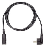 BACHMANN Netzanschlussleitung 3m 3x1qmm 353.175 10A sw IP20 0-70°C PVC