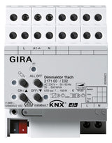 GIRA Dimmaktor KNX 20-500W REG 4TE uni 217100 Handbedien 1Ausg