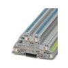 PHOENIX Installationsklemme 24A 0,2-4qmm UTI 2,5-PE/L/N 3pot gr erf.Abschlusspl
