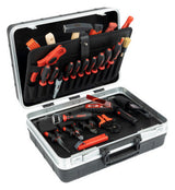 CIMCO Werkzeugkoffer Elektro 27tlg Sägen 172021 3Zangen 1Hammer 3xKabSchneid