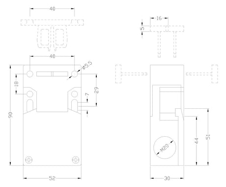 SIEMENS Positionsschalter-Unterteil 1S 3SE2243-0XX40 2Ö Schleichschaltglied