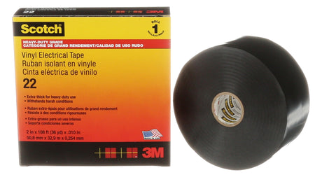 3M Isolierband PVC 50mm 33m sw UV-best 80°C Scotch22-50x33