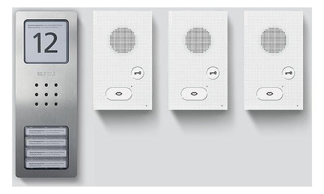 SIEDLE Türsprech-Set Bus 3xTeiln AP/AP SET CAB 850-3 E/W edst sigws 1LS