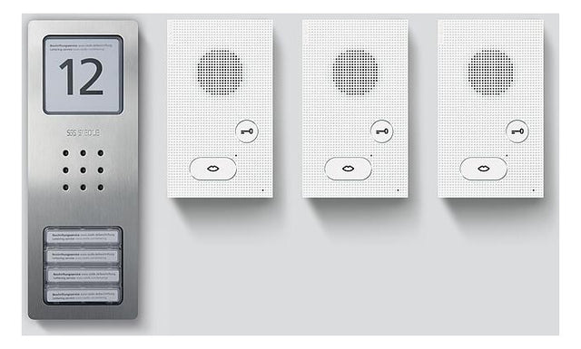 SIEDLE Türsprech-Set Bus 3xTeiln AP/AP SET CAB 850-3 E/W edst sigws 1LS
