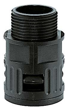 FLEXA Schlauchverschraubung M10 5020.055.210, Kst,schwarz RQG1-M-10