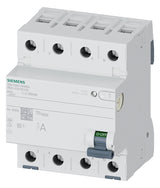 SIEMENS FI-Schutzschalter A 4p 400V 40A 5SV3344-6KK60 0,03A 4TE REG 10kA