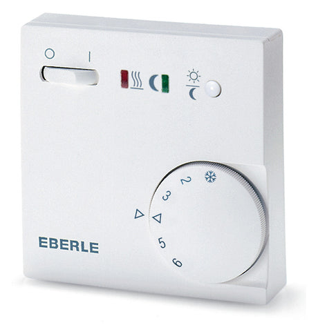 EBERLE Raumthermostat 230V 16A Schließer RTR R1T IP30 Widerstandssensor