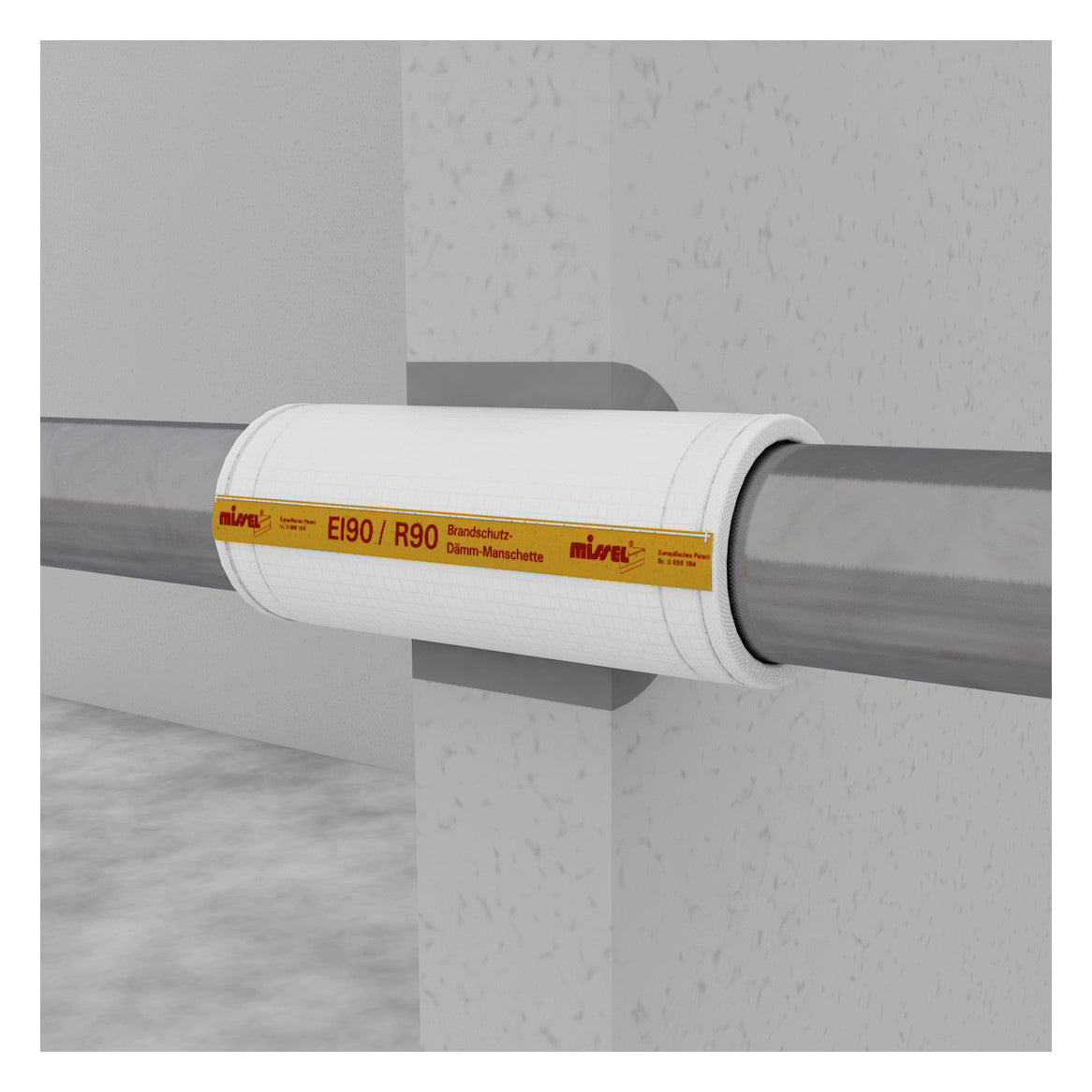 Missel Brandschutz-Dämm-Manschette MSA4-R90 DN 125 LX BL: 2 x 700mm | 252-6125