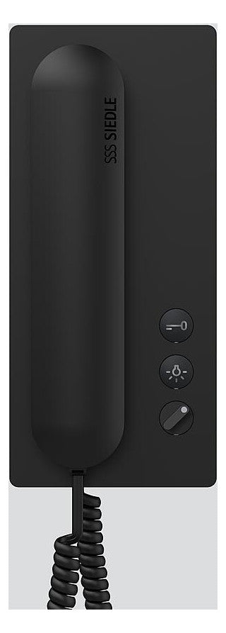 SIEDLE Haustelefon 1+n AP sw 91x201x46mm HTS 811-0 S TüröffnAutom Rufunterscheid