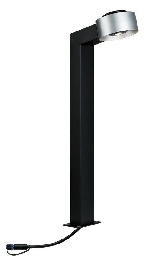 PAULMANN LED-Pollerleuchte 4,3W IP67 Alu Plug&Shine 939.14 3000K 185lm anth