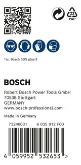BOSCH-EW Hammerbohrer  8mm SDSplus SDS plus-7X 50p 100/165mm f.Beton