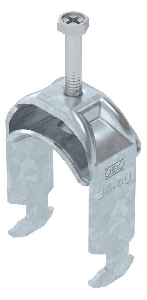 BETTERMANN Bügelschelle 34-40mm 1f ST BS-H1-M-40 FT C-Profil W=ST hfr
