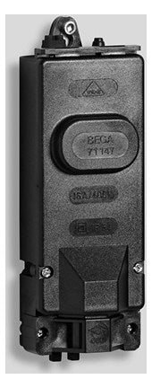 BEGA Anschlusskasten sw 4x2,5qmm 265mm 71147