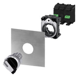 SIEMENS Knebelschalter 3stuf bel.b  22mm 3SU1052-2BL60-0AA0 rechteck 30,9x27,3mm