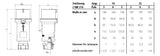 MENNEKES CEE-Stecker 4p 16A IP44 400V/rt 152A 6h Schraubkl Kst Verschr