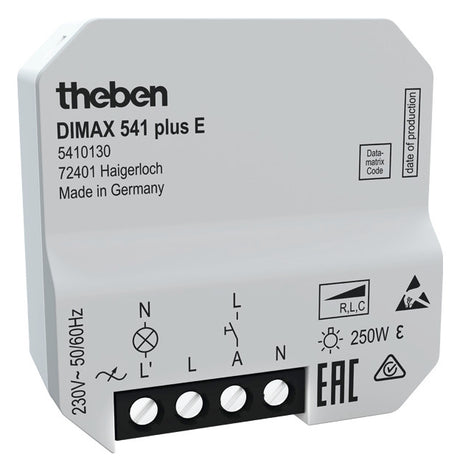 THEBEN Tastdimmer uni 5-250W UP DIMAX 541 plus E Lichtwertspeicher