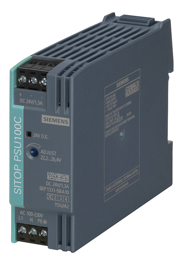 SIEMENS Gleichstromversorgung REG 30W SITOP 6EP1331-5BA10 22,2-26,4V 1,3A
