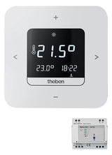 THEBEN Uhrenthermostat 2-30°C 250V ws RAMSES 813 top3 Set 1 IP20 16A 0,2-5K
