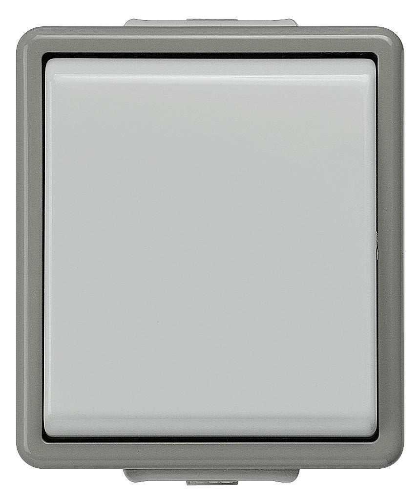 SIEMENS Kreuzschalter gr glz AP IP44 1f DELTAfläche 5TA4707
