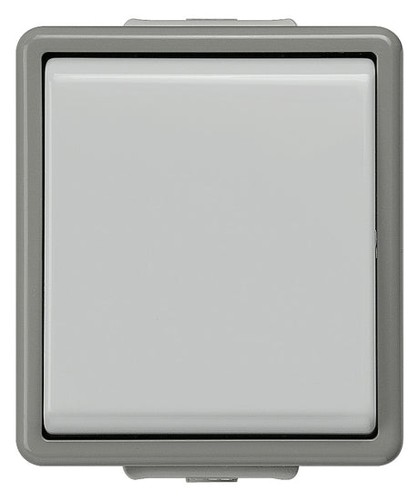 SIEMENS Kreuzschalter gr glz AP IP44 1f DELTAfläche 5TA4707