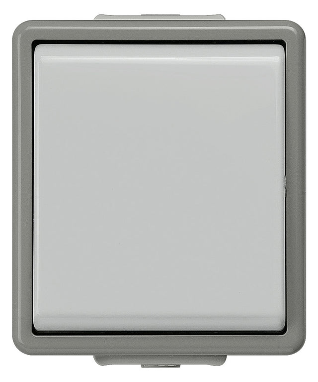 SIEMENS Kreuzschalter gr glz AP IP44 1f DELTAfläche 5TA4707