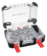 BOSCH-EW Werkzeugset 14tlg 11xLochsäge LOCHSÄGENSATZ Box