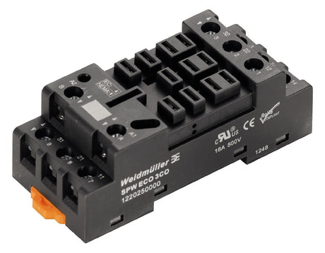WEIDMÜLLER Relaissockel TS35 Schraub SPW ECO 3CO 11Pins Ergänz.mögl