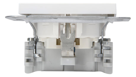 KOPP Steckdose 1f rws glz UP m.BS IP20 940029009