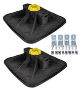 Walraven Montagesatz Yeti 335 H-Satz 2Yeti,2Matten,4Verbinder,8Schr.u.Muttern | 67685302