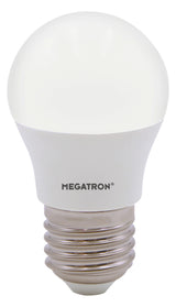 MEGATRON LED-Lampe E27 P45 5,5W 2700K ws MT65003 500lm F mattiert 280° UC