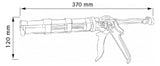 WALRAVEN Henkel Kartuschenpistole Tangit 2K-Profi-Spezialpistole für FP550