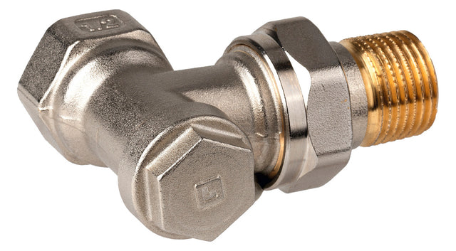 HONEYWELL Rücklaufverschraubung Verafix- Messing, vernickelt, E, 3/8"