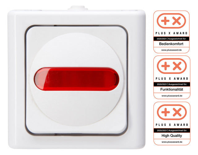 KOPP Kontroll-Wechselschalter arkws mt BLUEELECTRIC 561602008 AP IP44 1f