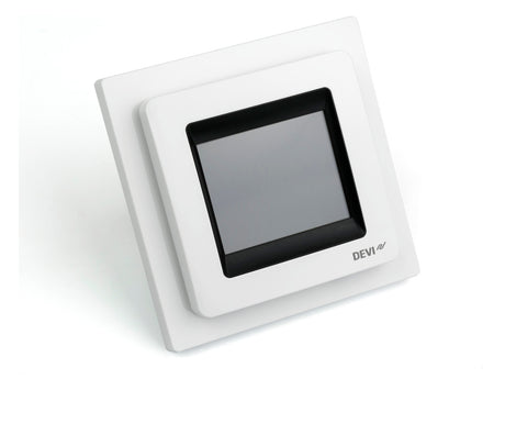 DEVI Uhrenthermostat digi 230V 16A rws Tag/Woche DEVIreg Touch