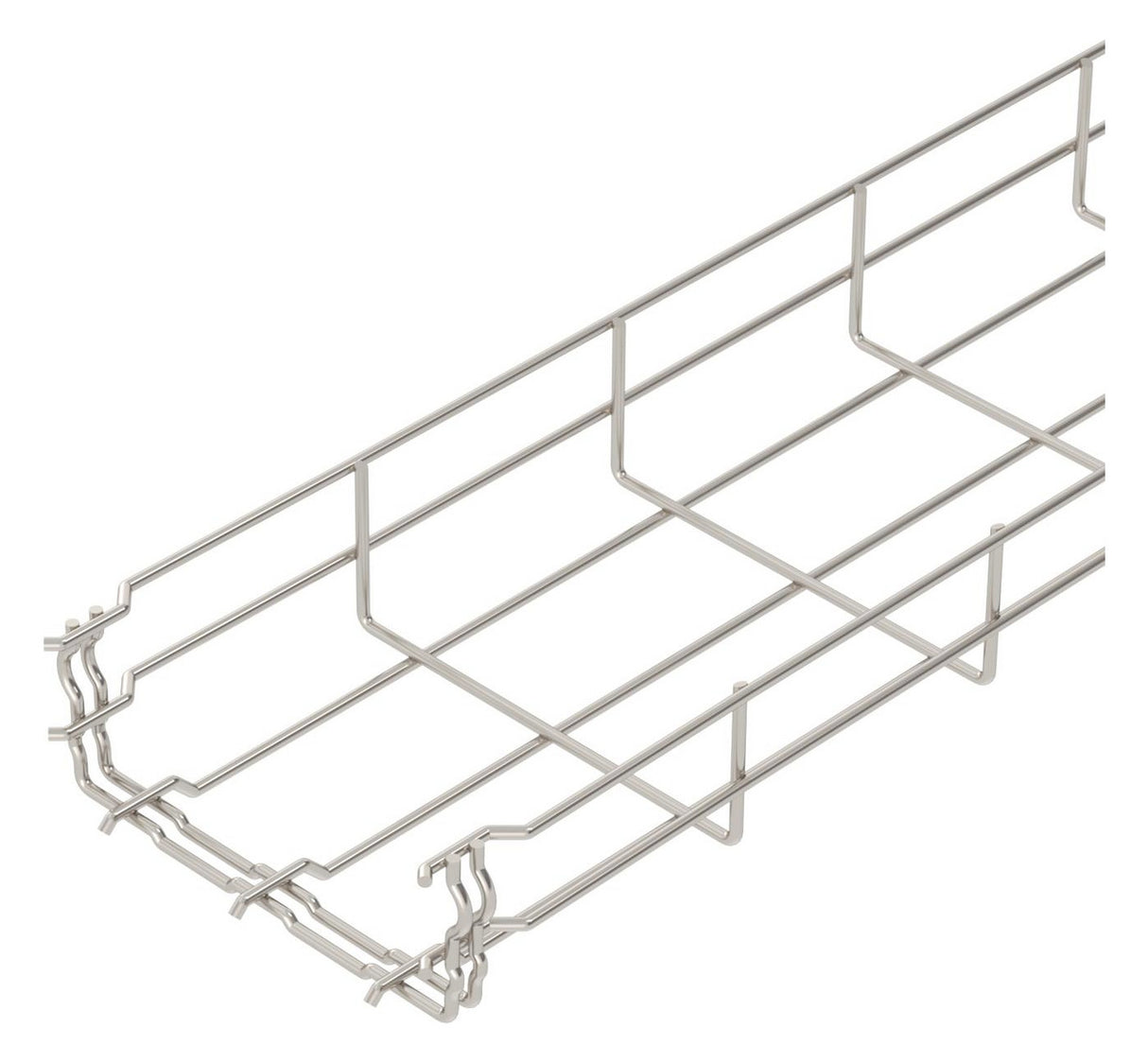 BETTERMANN Gitterrinne U-Form Klickbef GRM-Serie GRM 55 150 A2 55x150x3000mm