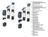 SIEMENS Direktstarter 4kW 230V AC 8,5A 3RA2120-1JD24-0AP0 7-10A IP20