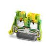 PHOENIX Schutzleiter-Reihenklemme gn/ge MPT 2,5-NS 35-PE 0,14-4qmm 1Etage TS35