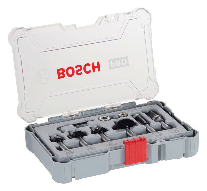 BOSCH-EW Fräserset 6tlg 2607017469