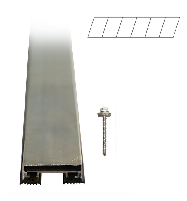 Sonnenkraft SK-sonnenGLAS 40/60, 1-reihig, 12 Module | 4324