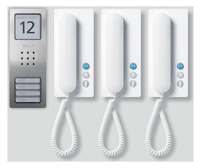 SIEDLE Türsprech-Set 1+n 3xTeiln AP/AP SET CA 812-3 E/W edst sigws 1LS