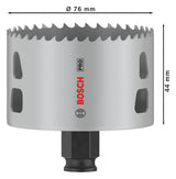 BOSCH-EW Lochsäge  76mm T44mm Sechskant LOCHSÄGE f.Gips Holz