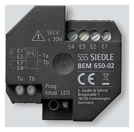 SIEDLE Bus- Steuerrelais BEM 650-02 F=steuern/regeln