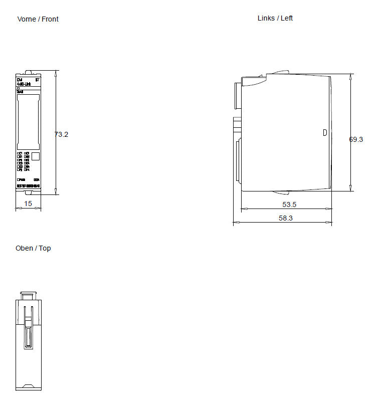 SIEMENS Kommunikations-Modul DC 6ES7137-6BD00-0BA0 19,2-28,8V