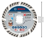 BOSCH-EW Diamant-Trennscheibe 125x10mm 2608615166 f.Backstein f.Beton Kst