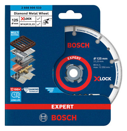 BOSCH-EW Diamant-Trennscheibe  125mm 2608900533 f.Metall