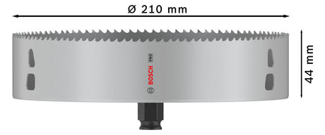 BOSCH-EW Lochsäge  210mm T44mm Sechskant LOCHSÄGE f.Gips Holz