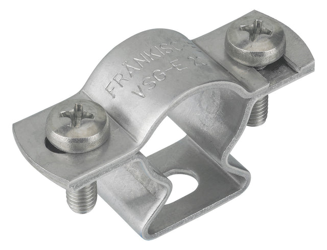 FRÄNKISCHE Befestigungsschelle Rohr VA VSG-E 16  16mm unbeh