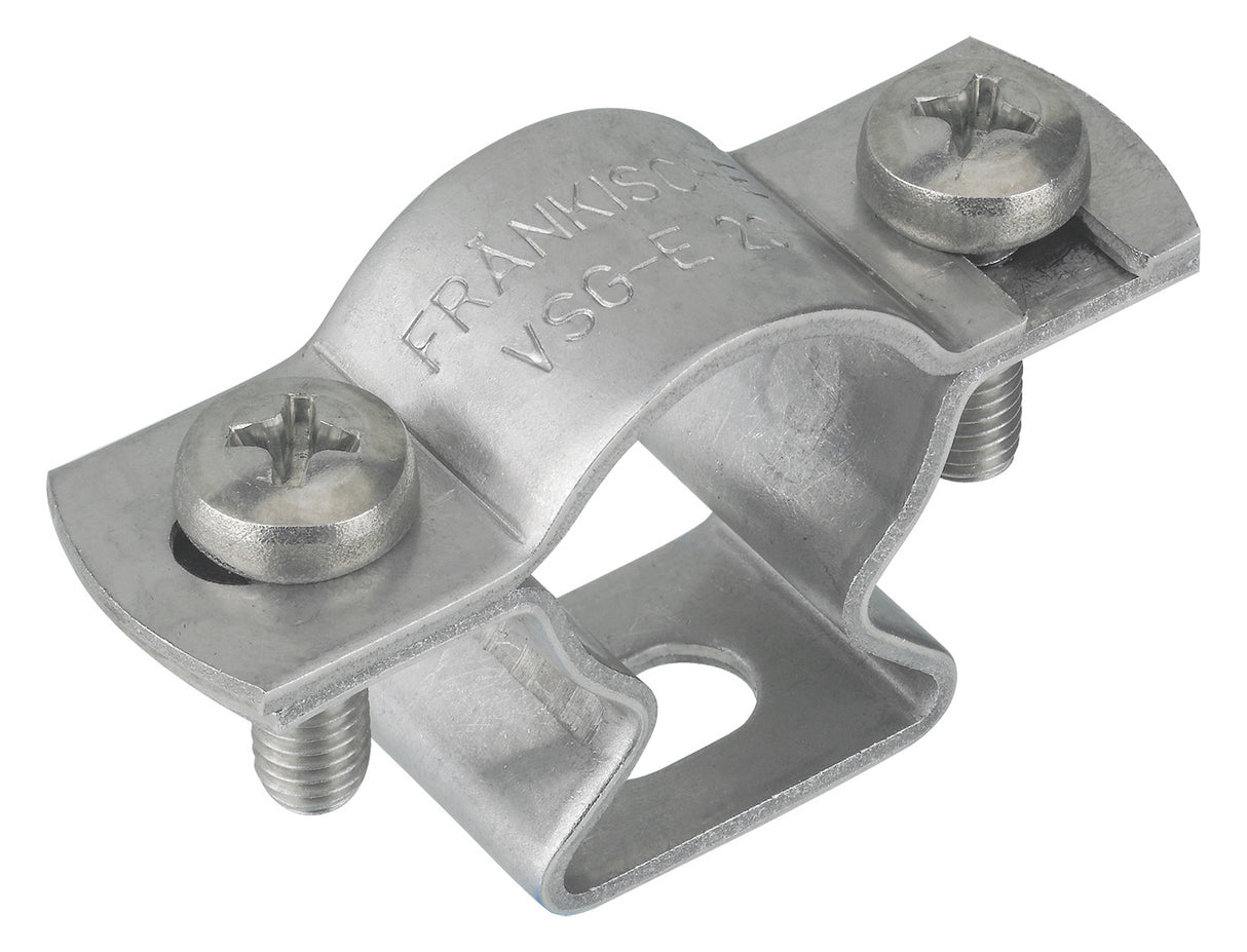 FRÄNKISCHE Befestigungsschelle Rohr VA VSG-E 25  25mm unbeh