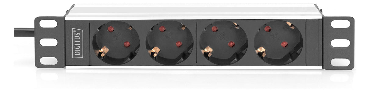ASSMANN ELEKTRO Rack-Stromverteilung 1HE DN-95418 4Steckd