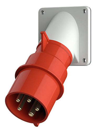MENNEKES CEE-Anbaugerätestecker 5p 16A 432 400V/rt 6h IP44 Schraubkl abgew Kst